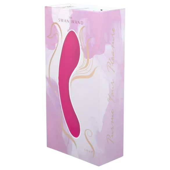 The Swan Wand - oppladbar massasjestav (rosa)