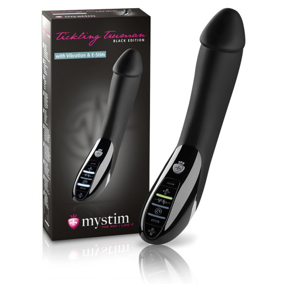 mystim Kile Truman - elektro-stimulerende vibrator (svart)