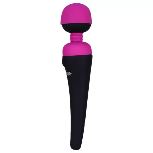 PalmPower Wand – trådløs massasjestav (rosa-svart)