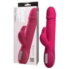 Vibe Couture Rabbit Skater - Kanin-vibrator med støt (rosa)