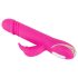 Vibe Couture Rabbit Skater - Kanin-vibrator med støt (rosa)