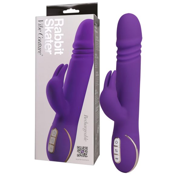 Vibe Couture Rabbit Skater - Kanin Vibe, kraftig vibrator (lilla)