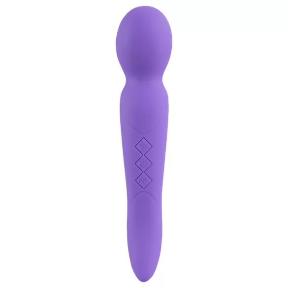 SMILE Tryllestav - 2-motors massasjevibrator (lilla)