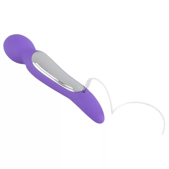 SMILE Tryllestav - 2-motors massasjevibrator (lilla)