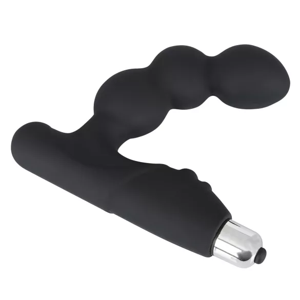 Rebel - kuleformet prostata-vibrator (svart)