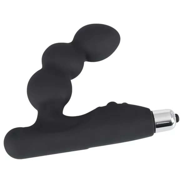 Rebel - kuleformet prostata-vibrator (svart)