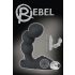 Rebel - kuleformet prostata-vibrator (svart)