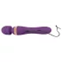 Javida Double - massasjevibrator (lilla)