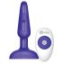 b-Vibe trio - Kraftfull analvibrator med 3 motorer (lilla)