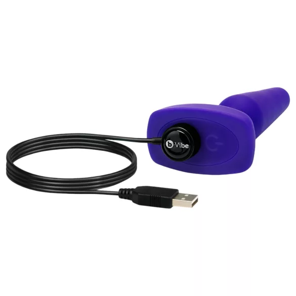 b-Vibe trio - Kraftfull analvibrator med 3 motorer (lilla)
