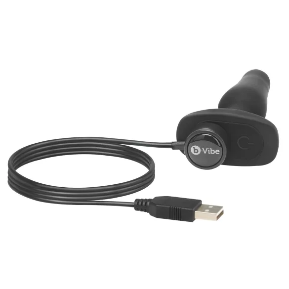 b-Vibe Novice - nybegynner analvibrator (svart)