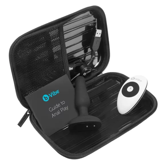 b-Vibe Novice - nybegynner analvibrator (svart)