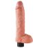 King Cock 10 sugekoppvibrator (25 cm) - naturtro