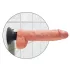 King Cock 10 sugekoppvibrator (25 cm) - naturtro