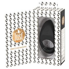 / Lust - Rechargeable Vibrating Penis Ring (Black)