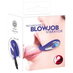   You2Toys - Blåsejob - oppladbar silikon munnvibrator (lilla)