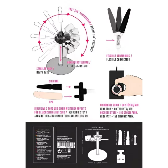 You2Toys - Big Bang Penetrator - elektrisk sexmaskin