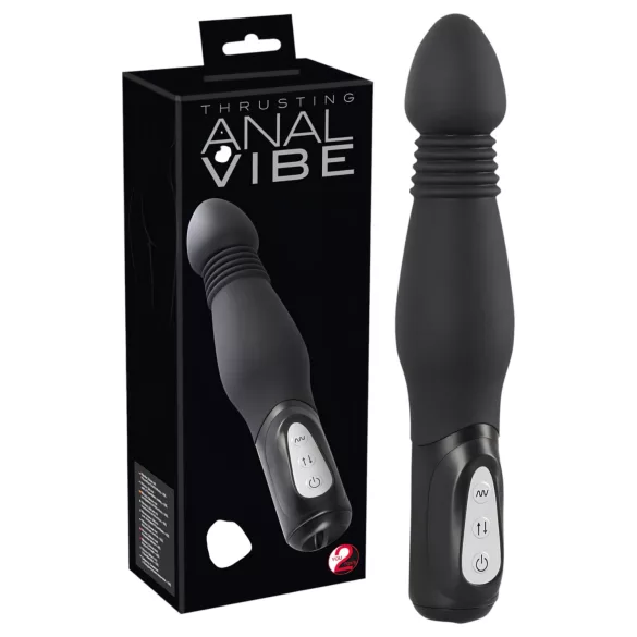 You2Toys - Anal Vibe - Pushende Anal Vibrator (svart)