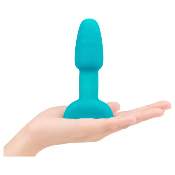 b-Vibe Rimming - roterende perlevibrator (turkis)