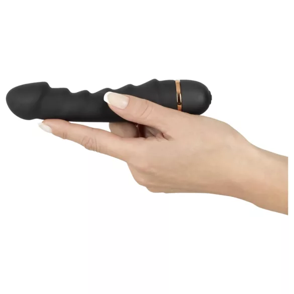You2Toys - Bendy Ripple - riflet vibrator (svart)