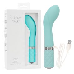 Pillow Talk Sassy - oppladbar G-punktvibrator (turkis)