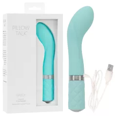 Pillow Talk Sassy - oppladbar G-punktvibrator (turkis)