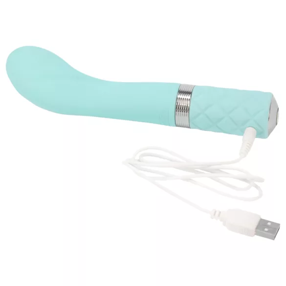Pillow Talk Sassy - oppladbar G-punktvibrator (turkis)
