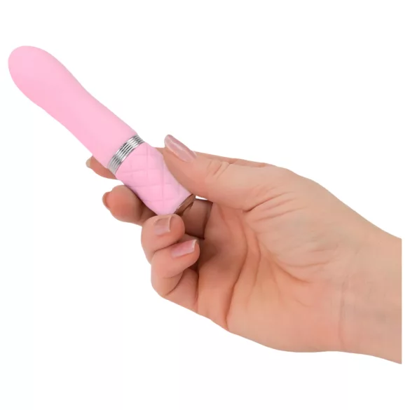 Pillow Talk Flirty - oppladbar rosa stavvibrator