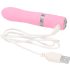 Pillow Talk Flirty - oppladbar rosa stavvibrator