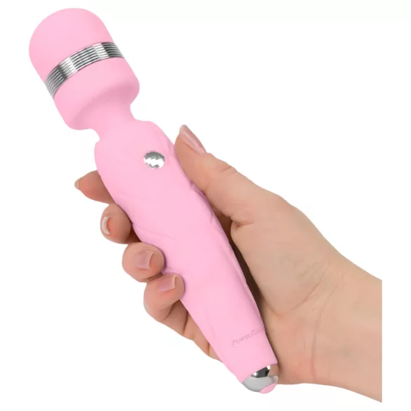 Pillow Talk Cheeky Wand - oppladbar massasjevibrator (rosa)