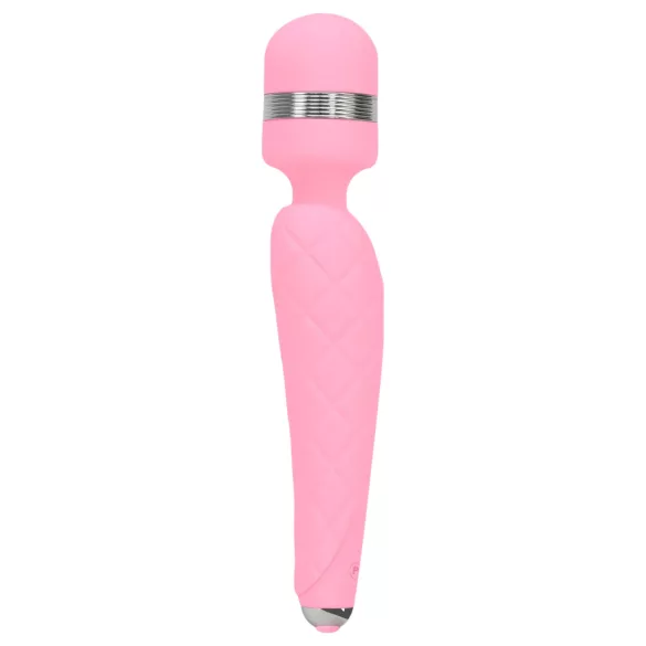 Pillow Talk Cheeky Wand - oppladbar massasjevibrator (rosa)