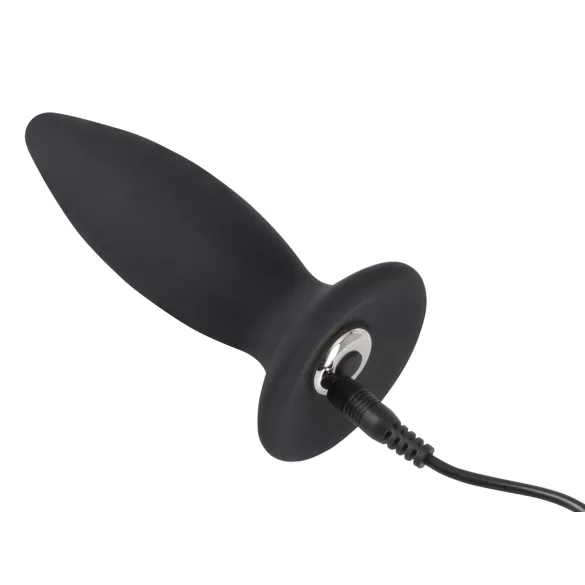 Black Velvet S - Oppladbar analvibrator for nybegynnere, liten (sort)
