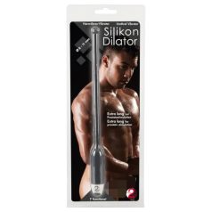   You2Toys DILATOR - silikon, vibrerende dilator - svart (8-11mm)
