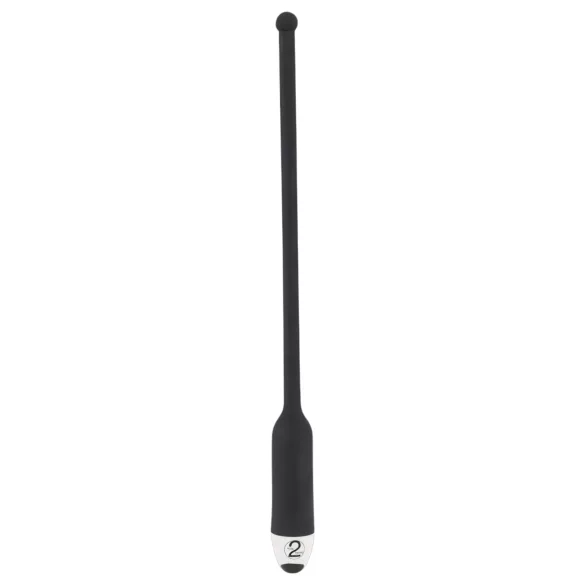 You2Toys DILATOR - silikon, vibrerende dilator - svart (8-11mm)