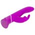 Happyrabbit Curve - vanntett klitorisvibrator med arm (lilla)