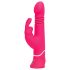 Happyrabbit Thruster - oppladbar, rosa vibrator med klitorisarm