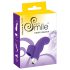 SMILE Finger - bølgete silikon finger-vibrator (lilla)