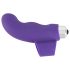 SMILE Finger - bølgete silikon finger-vibrator (lilla)
