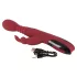 You2Toys Massager - støtende/roterende, varmende G-punktvibrator (rød)