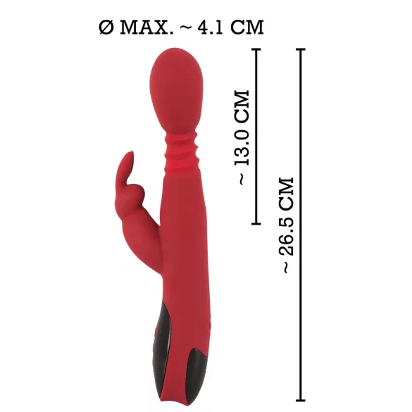 You2Toys Massasjestav - Varmende G-punktvibrator (rød)