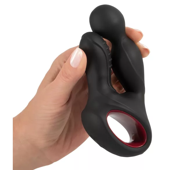 You2Toys Massasjestav - roterende og oppvarmende prostata vibrator (svart)