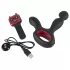 You2Toys Massasjestav - roterende og oppvarmende prostata vibrator (svart)