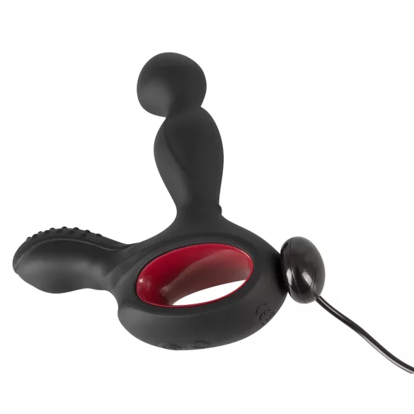 You2Toys Massasjestav - roterende og oppvarmende prostata vibrator (svart)