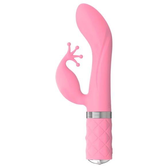 Pillow Talk Kinky - Oppladbar, 2-motors G-punkt-vibrator (rosa)