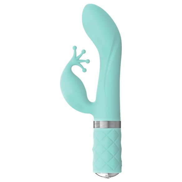Pillow Talk Kinky - oppladbar G-punktvibrator med 2 motorer (turkis)