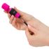PalmPower Pocket Wand - mini massasjevibrator (rosa-svart)