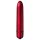 Scarlet Velvet - mini leppestift-vibrator (10 rytmer) - rød