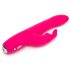 Happyrabbit Curve Slim - vanntett klitorisvibrator med arm (rosa)