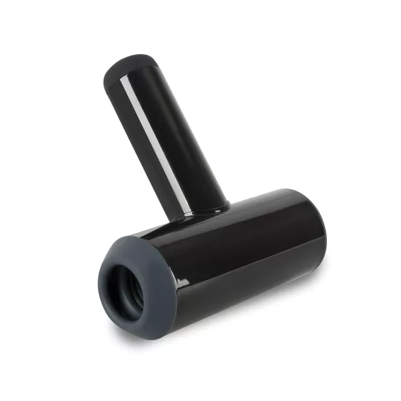 Rebel - Oppladbar, vibrerende masturbator i svart