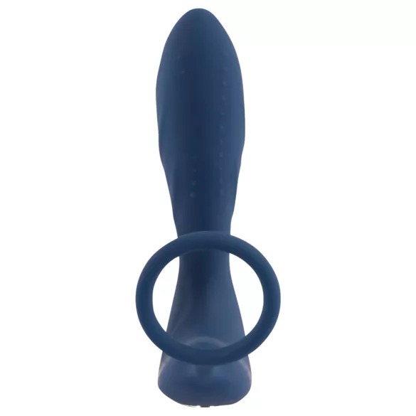 You2Toys Prostata Plugg - anal vibrator med penisring (blå)